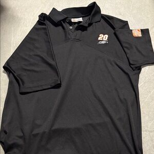 Black Polo Tony Stewart 20 racing shirt
